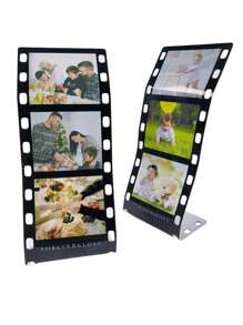 1 件定制相框，个性化胶片照片礼品架定制情侣照片闺蜜家庭记忆周年纪念礼物送给她有意义的照片纪念品