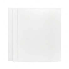 Artist Canvas Panel, 100% Cotton Acid Free White Canvas, 16"X20", 3 Pieces, Deluxe Canvas, Ideal For Art Students, Educators, Artists And Professionals.