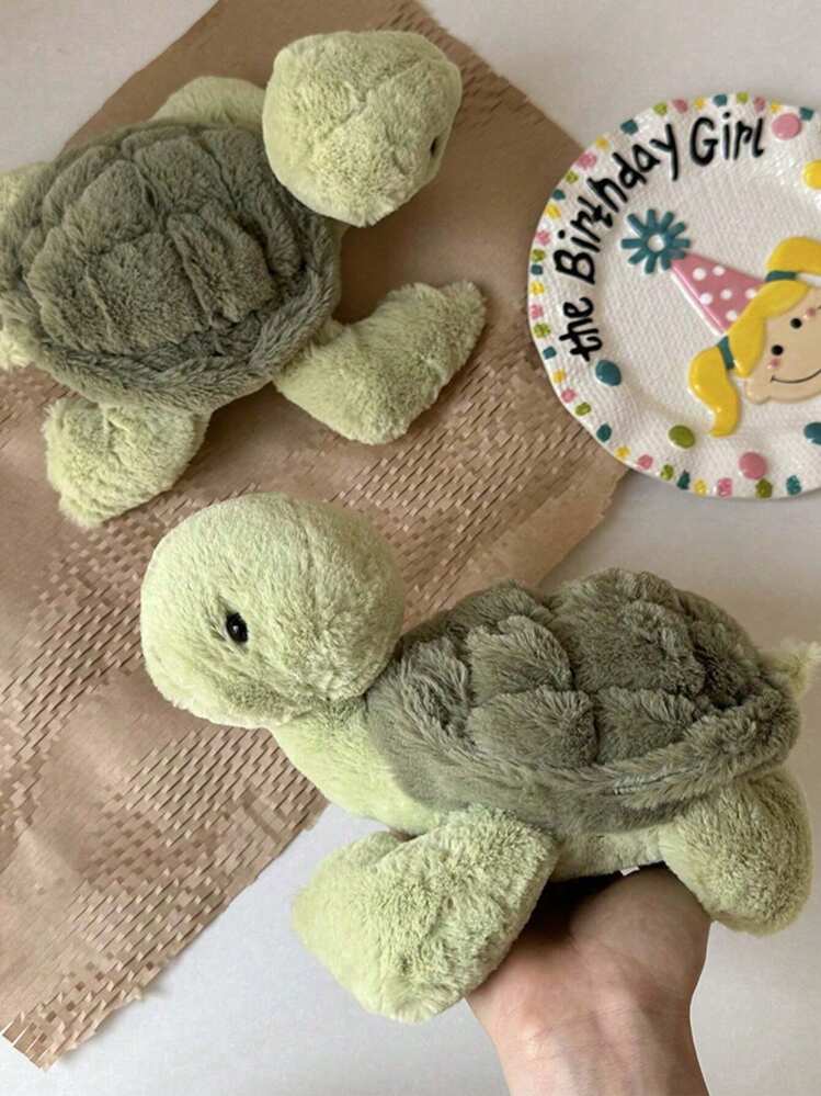 Cute Cream Turtle Plush Toys Turtle Stuffed Animals Toys Ocean Animals Dolls Soft Pillow, Perfect For Decorating Bed Or Sofa, Ideal Gift For Weddings And Parties, Perfect Gifts For Kids Girls Birthday Festival Soft Girl,Turtle Toy,Stuff For Girls,Stuff Toys,Girls Toy,It Girl,Kids Sofa Bed,Jelly Cats,Toddler Toys - Multicolor - View 5