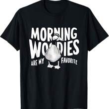 Morning Woody My Favorite Duck Hunting Funny Hunter Men T-Shirt