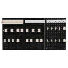 Wall-Mounted Pegboard Kit Tool Board Organizing Kit - 黑色 - 查看 5