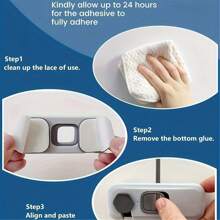 3 piezas de clips de seguridad, cerradura anti-pellizco para mano de puerta de gabinete, cerradura protectora para cajón de refrigerador