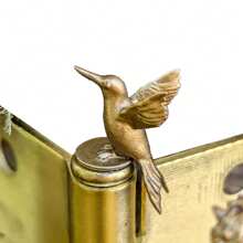 1 件磁性铰链头装饰，家居装饰铰链头磁性顶部装饰，适合动物爱好者（部分配件随机）