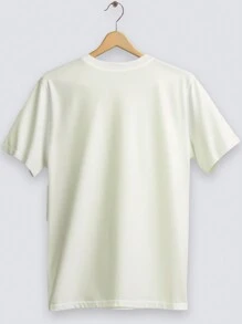 Adult Oversized T-Shirt Urban Streetwear Ghost Heart Unisex Round Neck Summer Size S To G4