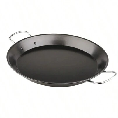STARLEY-LifeStyle-Paellera De Acero Sartén Con Antiadherente Paella Valencianautensilios De Cocina Multiusos Cocina Casera o Restaurante Wok Ø28/32/36/40/46cm