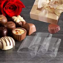 50 Pillowcases Gift Box Transparent Candy Box Transparent Party PVC Candy Packaging Wedding Preference Chocolate Box Dessert Bag - Variant1 - View 9