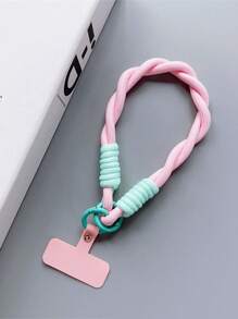 Pulsera-cordón anti-pérdida, correa de teléfono de color caramelo, regalo de cordón de teléfono para madres, familia, amigos, cumpleaños, fiestas, adorno de teléfono, cadena de teléfono - Multicolor - Ver 19