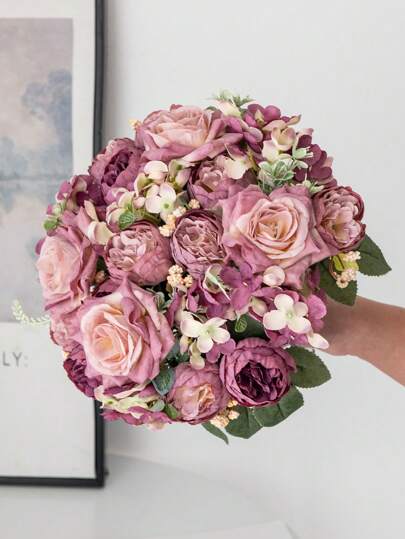 1支11.81英寸人造丝雏菊，人造花，仿真花卉，早午餐DIY花束，适用于婚礼、派对、家居、客厅、厨房、花园、酒店、办公室、斋月装饰、感恩节装饰、DIY花环、礼物、餐桌中心装饰、生日装饰、室内外装饰、仿真塑料花散装，适用于花瓶装饰、农舍家居装饰、波西米亚风婚礼