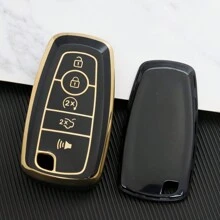 1 Pc For Ford Key Fob Cover TPU Key Case Full Protector Compatible With Ford For Fusion For Explorer For Escape For F150 For F250 For F350 For F450 For F550 For Edge For Expedition Dustproof And Anti Fall High-End Fashionable Keybag - Single Pack - View 11