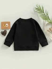 Young Girls Sweatshirts - 黑色 - 查看 4