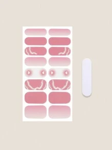 Mahonie Nieuwe Japanse En Zuid-Koreaanse Nagelsticker Waterdichte Nagelolie Film Warm Geverfd Online Rode Ins Nagelsticker Mix Ontwerpen Rode Nagellak Strips Met 1pc Nagelvijl Set Nagelkleur Strips Gel Nagel Wraps Voor Vrouwen Gel Nagelkunst Stickers Decals Manicure Kit Rode Serie Nagellak Stickers