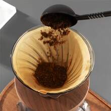 40/120/200pcs Cone Coffee Filters, Natural Unbleached Disposable Cone Coffee Filters For Drip Coffee Maker, Kitchen Accessories - Multicolor - View 2