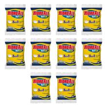 Kit 10 un Cloro em Pastilha 200g Hidroall para Piscina Limpeza e Manutenção para  Clorador Flutuante - Branco - Visão 2