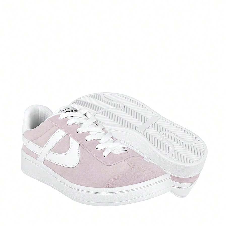 TENIS PANAM DAMA 2200031109 SUEDE MORADO - Morado - Ver 1