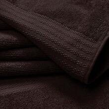Ultra Soft 8-Piece Towel Set -% Ring Spun Cotton, 2 Oversized Bath Towels 27x54, 2 Hand Towels 16x28, 4 Wash Cloths 13x13 - Daily Use, Hotel & Spa - Olive Green, Luxury Towel Set - 巧克力棕 - 查看 3