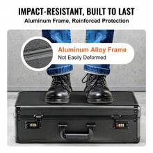 Graded Card Storage Box, 4 Or 5 Slots, Graded Sports Cards Holder Carrying Case With Key Or Coded Lock Foam Dividers, For 96-162 PSA Graded Cards, 68-115 BGS Cards, 76-130 SGC Cards, 348-428 Top Loaders Or 999+ Loose Cards - 5 Slots, Coded Lock, for 162 PSA - 查看 5