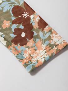 CILKOO Áo bodycon dài tay ôm sát in hoa bằng vải lưới, thích hợp cho mùa xuân, đi nghỉ mát. - màu xanh lá - Xem 9