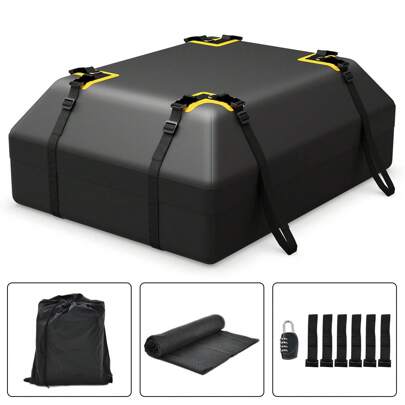 420L Large Car Roof Top Rack Luggage Carrier Bag Storage Bag Travel Waterproof