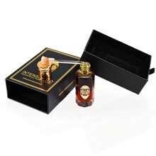 Mukhallat Al Zafran Perfume Oil 12ML (0.40 OZ) With Black Gift Box By Intense Oud | Long Lasting, Exotic, Spicy, Sweet Scent.