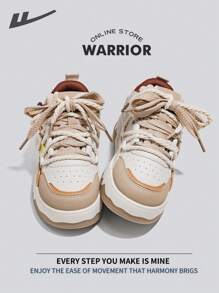 女士板鞋春夏轻便舒适透气朴素风格休闲时尚运动鞋全年适用耐磨全天穿着训练运动鞋跑步鞋 - 米/卡其 - 查看 4