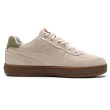 Puma Caven 2.0 Lux Greenside男鞋女鞋情侶運動鞋板鞋低筒休閒鞋 400711-01 - 暗紅色-雪白-樹膠色 - 查看 2