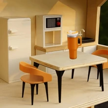 12 件迷你保温杯带吸管，适用于玩具屋比例塑料饮具，DIY 微型模型食物场景配件，精致小巧的保温杯，微型物品的完美选择，节日和生日礼物，适合户外旅行、露营、复活节、母亲节、派对、毕业典礼、返校、感恩节、圣诞节、新年、情人节、送给女儿和儿子的礼物！