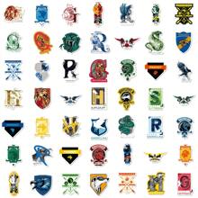 WB 50pcs Harry Potter Officially Licensed Harry Potter Self-Adhesive Graffiti Stickers Collection For Laptops Ipad Luggage Mobile Phones Cute Cartoon Stickers Decorations Ron Hermione Luna Hedwig Collection Essentials