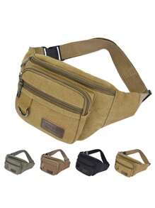 Advanced Waterproof Running Waist Bag - Ultra-Comfy Sports Fanny Pack With Secure Phone Holder For Cycling, Jogging, Hiking Adventures - Hands-Free Convenience Summer Summer Bag Springbreak Vacation Men Bags Bag Pack Shoulder Bag Cross Body Bag School Supplies Sling Bag - Multicolor - View 1