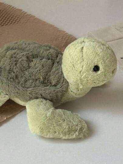 Juguete de peluche suave de tortuga de crema adorable, muñecos de animales de peluche de tortuga, muñecas de animales del océano, almohada suave, perfecta para decorar la cama o el sofá, regalo ideal para bodas y fiestas, regalos perfectos para niñas en cumpleaños, festivales, juguete de tortuga, cosas para niñas, juguetes de peluche, juguetes para niñas, sofá y cama para niños, gatos de gelatina, juguetes para niños pequeños
