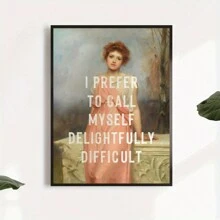 1 件无框泽尔巴克帽广告海报 - 西部牛仔艺术品 - 帆布墙饰 - 适用于客厅和家居装饰 - 非风格美学墙饰 - 送给西部艺术爱好者的完美礼物