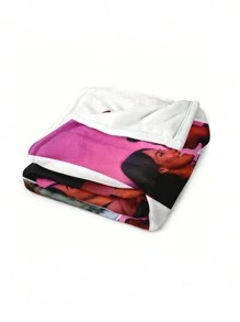 SEPTEVAGUS 1pc Custom Blanket With Picture, Personalized Photo Throw Blanket For Valentine's Day Multipurpose Living Room Sofa Outdoor Beach Camping Pet, Personalized Family/Pet/Couple Photo Printed Bedding Blanket, Personalized Christmas Gifts, Mother's Day/Father's Day Gift, Family Gift, Birthday Gifts, Gift For Friend, Gift For Her