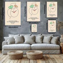 Steve Jobs Quote About Time And Life. Large Wooden Framed Wall Art Home Decor Canvas Painting- For Bedroom, Bathroom, Living Room, Office, Kitchen, Holiday Gift- 1pc