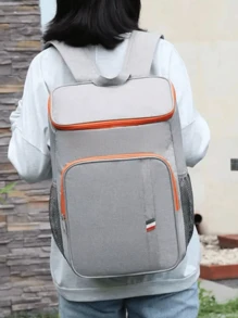 Thermal Cooler Backpack Capacity 23L Waterproof Portable Picnic Hot Cold