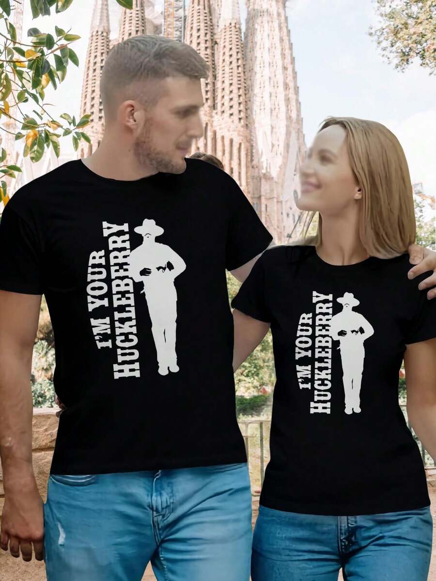 Valentine's Day Women's T-Shirt - I'm Your Huckleberry (White)