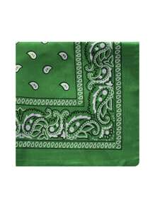 1 chiếc khăn vuông nhỏ in họa tiết Paisley cổ điển dành cho nữ, băng đô, dây buộc tóc trang trí, khăn bandana - Nhiều màu - Xem 15