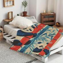 1 Pcs Funny Blanket, Soft Outdoor Blanket - Great For Home Decoration, Outdoor Excursions, Valentine's Day, Christmas, Thanksgiving