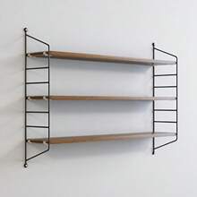 Estantes Flotantes de Pared, Repisas Flotantes para Decoración, Estanteria Flotante para Recamara, Dormitorio, Sala de Esta, Cocina, Oficina, Baño, Libros, Negra - Verde militar - Ver 8