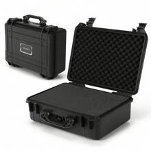 56x44x22cm Waterproof Hard Case Shockproof Camera Dustproof Protect Tool Box - Black - View 1