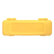 Kit 5 Plastic School Pencil Cases For Parties Birthday Souvenirs - 黃色 - 查看 1