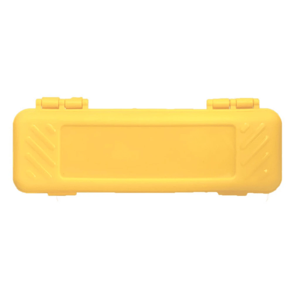 Kit 5 Plastic School Pencil Cases For Parties Birthday Souvenirs - 黃色 - 查看 1