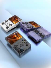 R36S Portable Console + 15,000 Games Video Game 64g Linux 3.5 Inch IPS Screen - màu đen - Xem 3