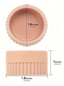 Cream Jars, Small Silicone Cream Jars, Multicolor Silicone Travel Containers, 20Ml Small Silicone Travel Containers For Lotion, Toiletries Small Silicone Cream Jars, Powder, Necklace, Earring, Body Hand Cream, Travel Size Container Leakproof Travel Accessories, And Perfect For Body Lotion, Hand Cream, And Jewelry Storage