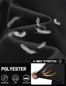 FASBUCO Men's Hooded UPF 50+ Sun Protection T Shirts Long Sleeve Athletic Fishing Shirts Rash Guards - Black - View 5