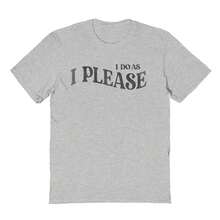 Social Collective I Do As I Please Graphic Cotton Unisex T-Shirt