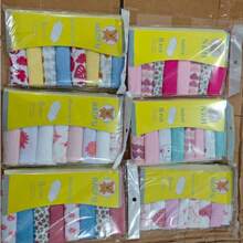 Pack Of 8 Multi-Colored Random Hair Cute Soft Baby Towels Feeding Towels, Baby Towels, - Multi-color Mixed Hair - View 12