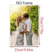 1 Canvas Customized Photo With DIY Photo Frame Or Frameless Poster, Valentine's Day Gift, Customized Photos For Loved Ones, Family, Friends, And Pets, Dogs, Cats, Large-Sized Home Decoration Suitable For Placing In Living Rooms, Bedrooms, Offices, Tea Rooms, Restaurants, Schools, Bathrooms, Customized Hanging Paintings, Personalized Wall Decoration Paintings,Home & Living,Christmas Home Atmosphere,Souvenirs,Reusable,Adorable,High-Quality - Style 1 - View 19