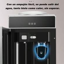 Enfriador Dispensador De Agua Fría Y Caliente Carga Superior - Negro - Ver 3