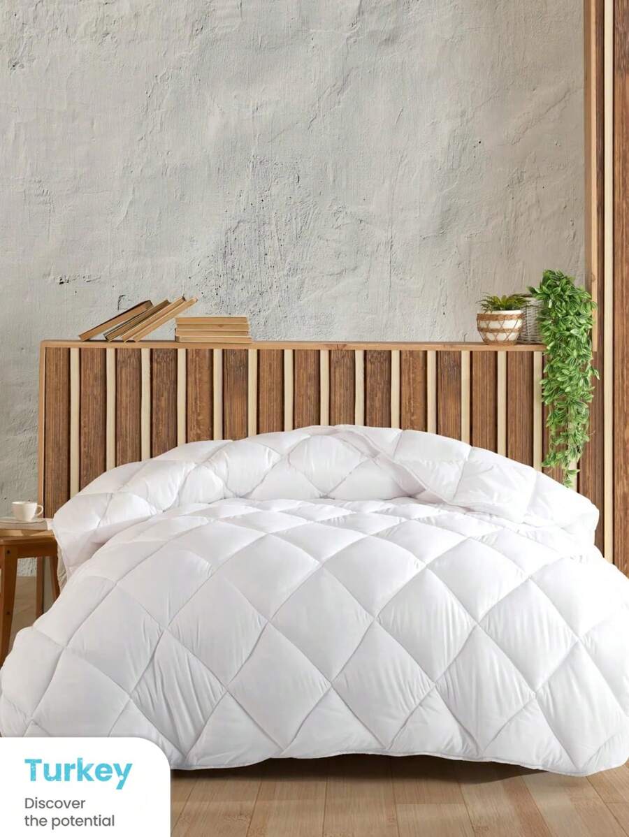 Zeynep Textile | Comfort Line Double Silicone Duvet | Healthy Sleep Guaranteed | Multiple Sizes - White - View 1