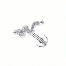 ORAZIO ORAZIO 1-8 Piezas Pendientes Helix de 16G para Mujeres, Aros para el Labio sin Rosca de Inserción, Aros para Tragus, Medusa, Concha, Monroe, Piercing y Joyería