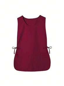 1/2pcs Unisex Apron With Two Pockets, Home Cleaning Sleeveless Apron,Kitchen,Bathroom,Home,Household Supplies - Multicolor - View 7